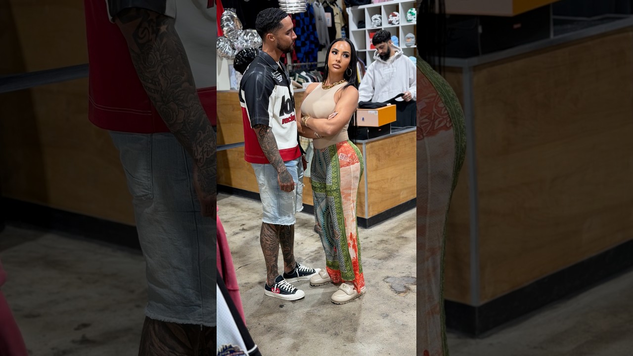 When Delicia’s ex Von pops up on her while shopping!