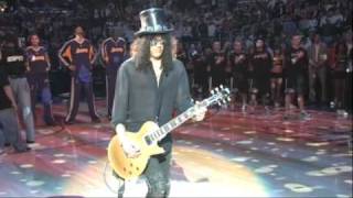 Download lagu Slash plays the National Anthem mp3