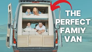 PERFECT Family Van Tour | Sleeps 4 with ELEVATOR BED! 🚐 👨‍👩‍👧‍👦