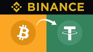 How To Convert Bitcoin BTC To USDT On Binance