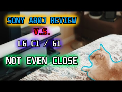 Sony A80J Review: LG C1, LG G1 vs Sony A80J Showdown - It's Not Even Close