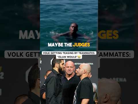 VOLK’S TEAMMATES TEASE HIM ON ISLAM FIGHT RESULT