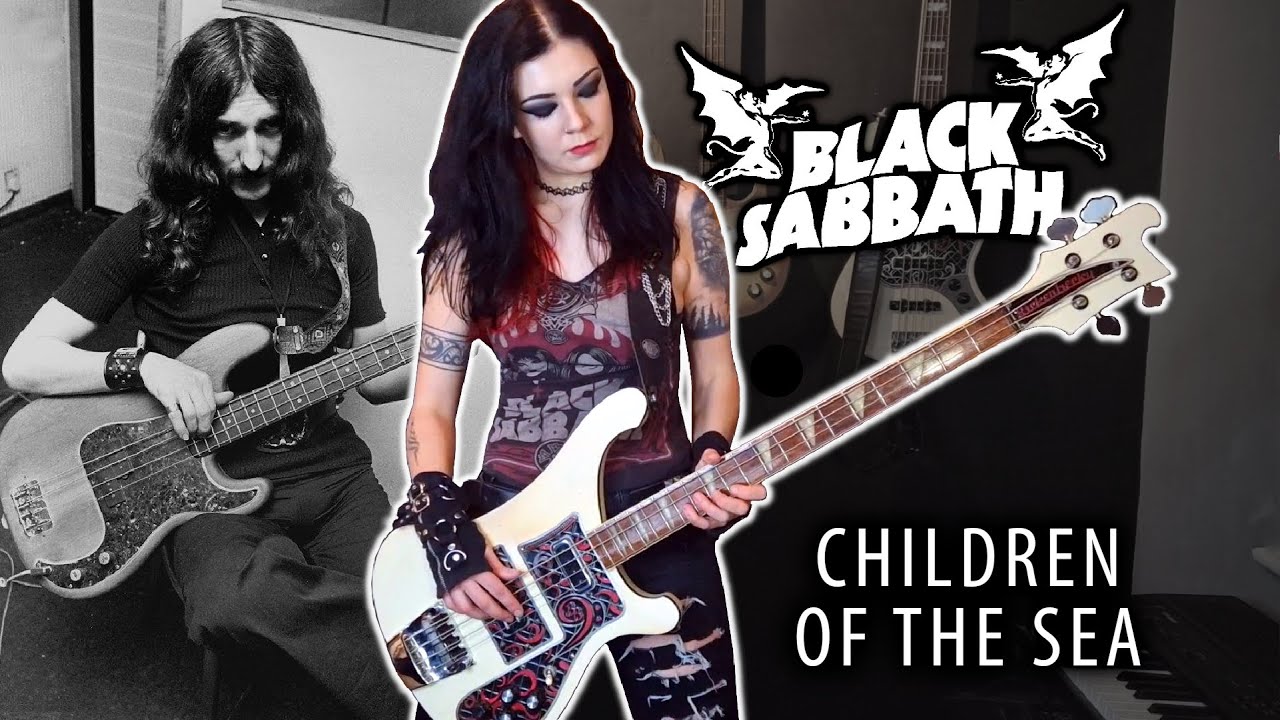 Children of the Sea - Black Sabbath [Bass cover by Becky Baldwin] - YouTube
