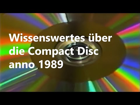 ARD Technology Guide 1989 | The Compact Disc (CD)