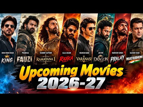 20 BIGGEST INDIAN MOVIES 2026-27 | SRK, PRABHAS, RANBIR, ALLU ARJUN, NTR & SALMAN