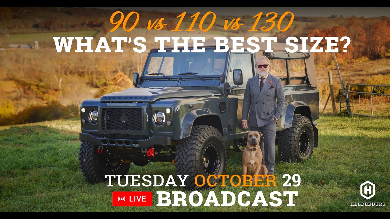 Helderburg Live: What’s The Best Size Land Rover Defender 90 vs. 110 vs. 130!