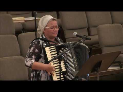 GRPC Tatăl nostru ce ești în ceruri, Sora Semida Biserica Golgota Portland OR 8-14-2016 pm