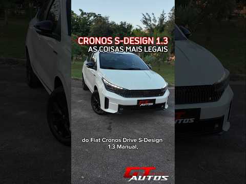 As coisas mais legais do Fiat Cronos Drive S-Design 1.3 Manual! #shorts