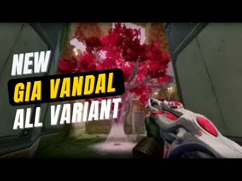 All Gaia's Vengeance VANDAL SKINS AND VARIANT In Game Showcase - VALORANT
