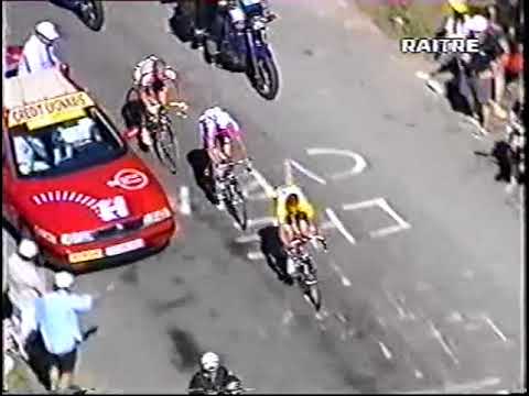 Tour 1998 11^ Bagnères de Luchon - Plateau de Beille [M.Pantani/R.Meier/B.Julich]