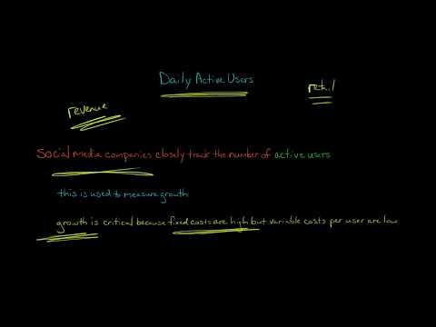 Daily Active Users as a key performance indicator