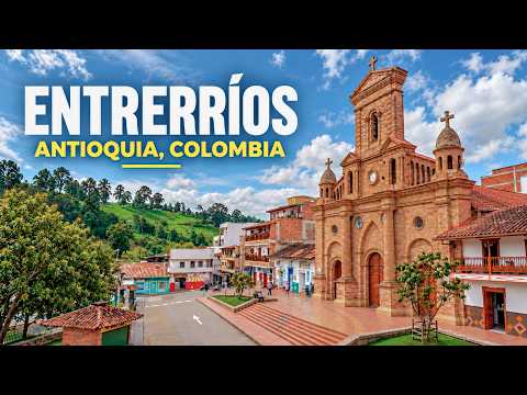 Entrerríos, Antioquia desde el Aire 🚁 | Iglesia y Pueblo