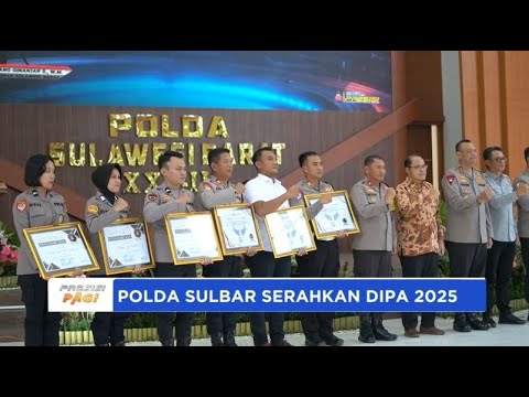 POLDA SULBAR GELAR GIAT PENYERAHAN DIPA 2025