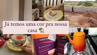 Começamos a Piscina | Escolhemos a cor da nossa casa | Comprinhas de mercado e pra casa | Pq sumi? Começamos a Piscina | Escolhemos a cor da nossa casa | Comprinhas de mercado e pra casa | Pq sumi?