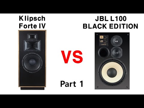 ① [Sound Battle] Klipsch Forte IV vs JBL L100 BLACK EDITION (Catherine Russell)