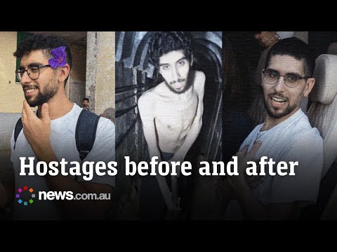 Israeli hostages released as photos capture nightmare ordeal