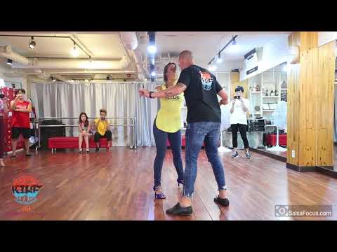 Bachata Partner-work Pele & Tania - 2018 Korea International Latin Festival