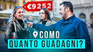 How much do Italians earn? (Como)