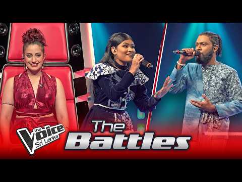 Duleema & Thilina | Romaya lese(රෝමය ලෙසේ) | The Battles | The Voice Sri Lanka