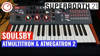 Video thumbnail for Superbooth 2021: Soulsby Atmultitron & Atmegatron 2, Poly Hybrid 8-Bit Synthesizers by SYNTH ANATOMY