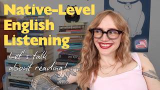 Advanced listening practice at natural speed: Books and reading - The Fluency Habit Podcast