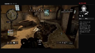 [CoD bo4]第２回ライブ実況　スポンコン大佐ブラックアウト　マルチキャラクター取得頑張るの談
