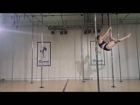 Tightrope - Pole dance routine