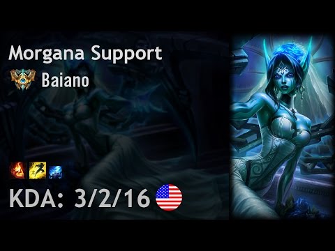 Morgana Support vs Soraka - Baiano - NA Challenger Patch 7.9