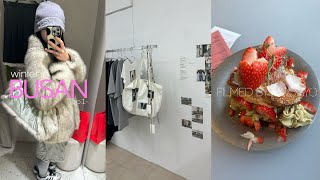  【韓国ワーホリ】韓国に住んでPになった(?)日本人のプサン外出vlog 5days⭐️カフェ行ってスケートしてお酒飲んで....♩