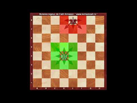 Lectia de sah :A4-Mutarea regelui