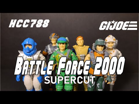 HCC788 1987 BATTLE FORCE 2000 Supercut! All G.I. Joe figure and vehicle reviews!
