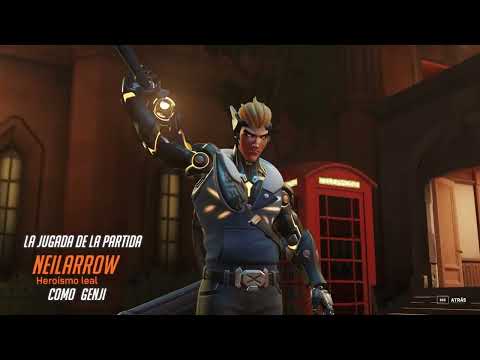 Genji POTG Skin Genos / Overwatch 2 x One Punch Man / NeilArrow