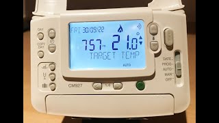 How To: Program Your Honeywell Remote Home Thermostat to Control Boiler and Heating. STEP BY STEP
