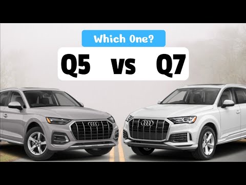 Audi Q5 vs Audi Q7 2023 | car comparison side by side