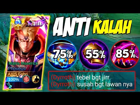 THE MOST DEADLY STRONGEST BUILD!! PHOVEUS FULL DEFENSE! TOP GLOBAL PHOVEUS REVAMP GAMEPLAY