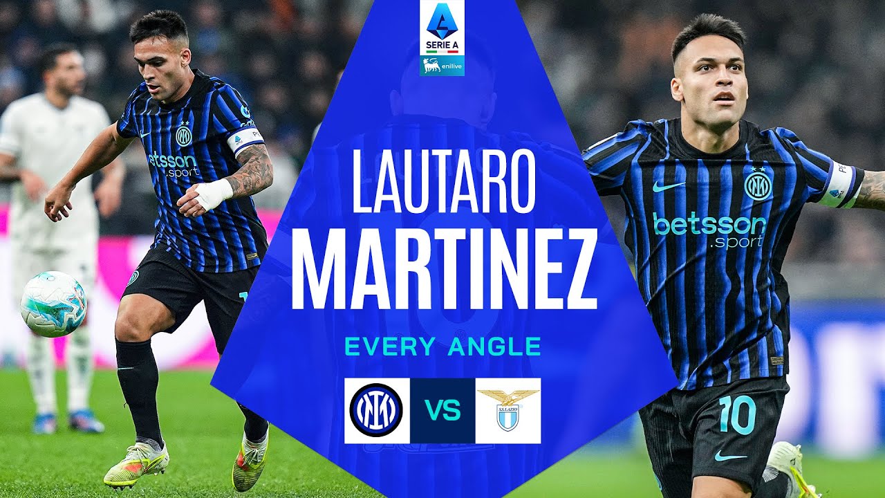 Lautaro Martinez Scores A Cracker | Every Angle | Serie A 2025/26