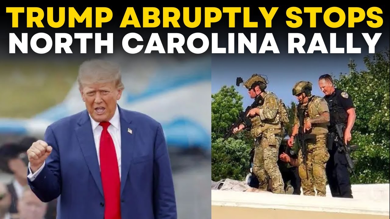 Donald Trump Rally LIVE | Trump Speech LIVE | Trump North Carolina Rally LIVE | US News LIVE
