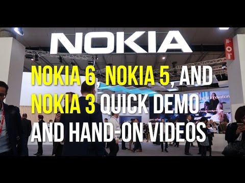 Nokia 6 vs Nokia 5 vs Nokia 3 Hands On and Specs Comparison