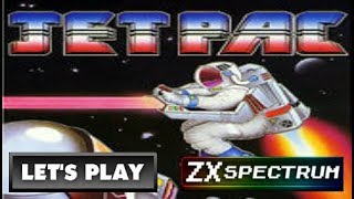 LETS PLAY: JET PAC (ZX SPECTRUM - With Commentary)