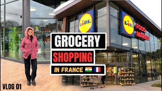 CHEAPEST STORE IN FRANCE /INTERNATIONAL STUDENT / SUPERMARKET VLOG #st