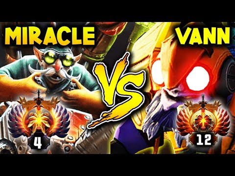 Miracle Gyrocopter Vs VanN Tinker Battle Of Top Rank Pro Gameplay Dota 2