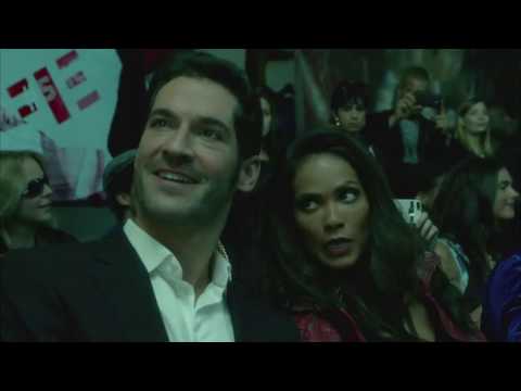 Mazifer 1x05 - Lucifer and Mazikeen at the fashion show