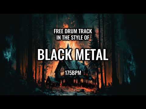 Free Black Metal Drum Track 175BPM