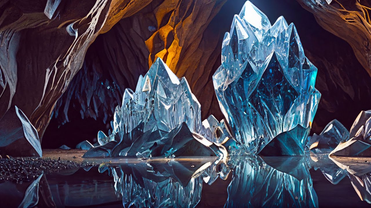 Blender with Stable Diffusion XL Tutorial - Crystal cave