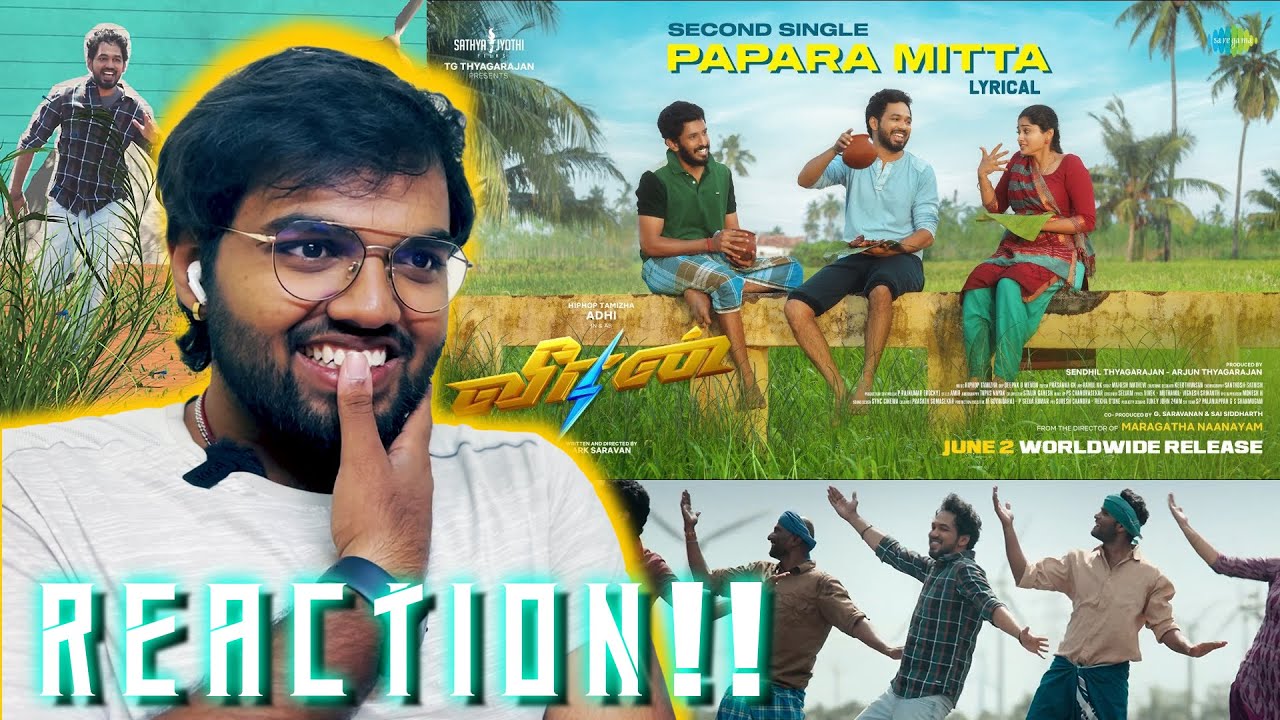 Papara Mitta Lyrics  | Veeran | Vaisagh | Hiphop Tamizha