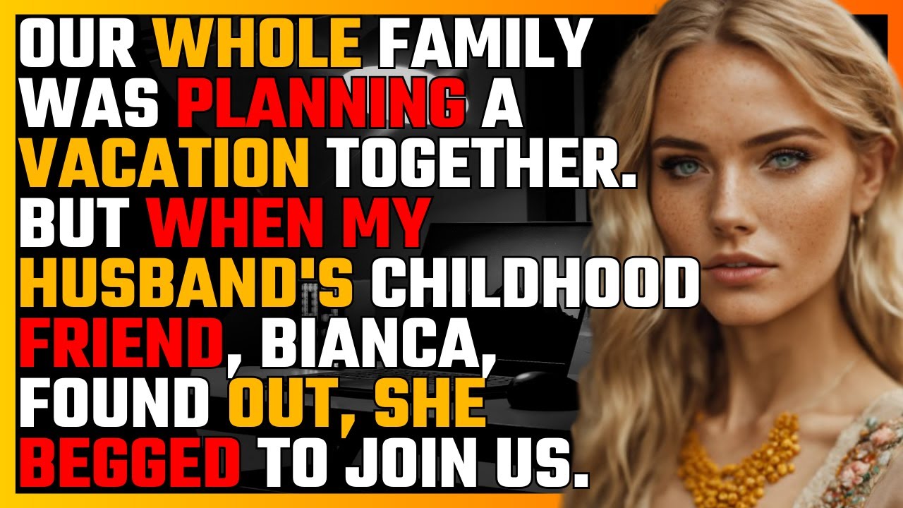 Our whole FAMILY was planning a VACATION together. But when my HUSBAND'S CHILDHOOD FRIEND...