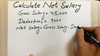 How to Calculate Net Salary Easy Trick