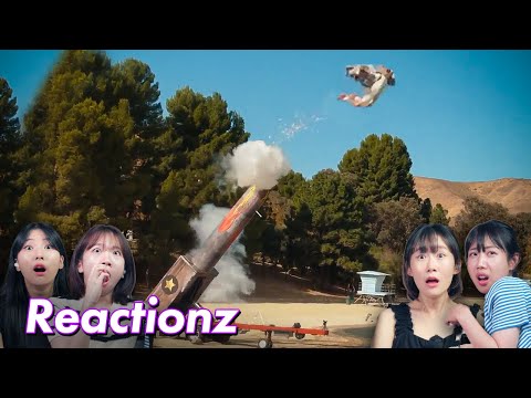 Korean Girls Shocked By Jackass | 𝙊𝙎𝙎𝘾