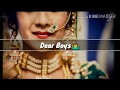 Dear Boyz Please Respect Your Partners Feelings Whatsapp Status Video S