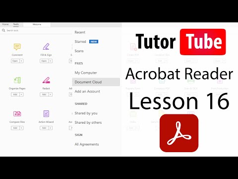 Adobe Acrobat Reader Tutorial Lesson 16 Automatic Markup Techniques